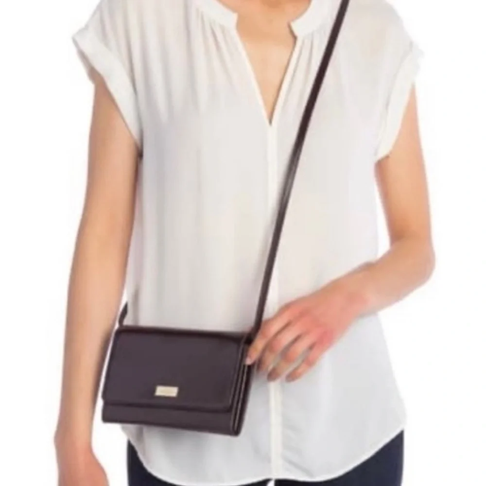 Kate Spade Sleek Black Crossbody Bag